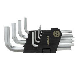 Ключ Sigma набір шестигранних 9шт 1.5-10мм CrV, короткі (4022011)