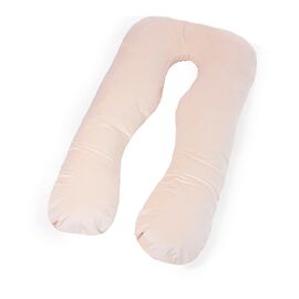 Подушка MirSon для беременных и отдыха Velvet Line №8019 U-образная Cream (2200006178514)