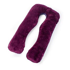 Подушка MirSon для беременных и отдыха Velvet Line №8023 U-образная Primula (2200006178552)