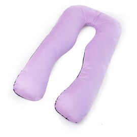 Подушка MirSon для беременных и отдыха Delicate Satin №8030 U-образная Lupine (2200006178682)