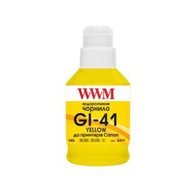 Чернила WWM Canon GI-41 для Pixma G2420/3420 190г Yellow (KeyLock) (G41Y)
