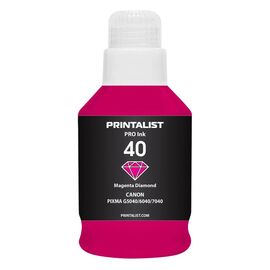 Чернила Printalist Canon GI-40 для G5040/G6040 190г Magenta (PL40M)
