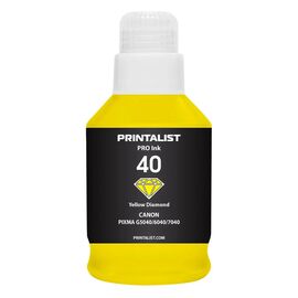 Чернила Printalist Canon GI-40 для G5040/G6040 190г Yellow (PL40Y)