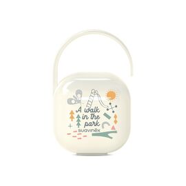 Контейнер для пустушок Suavinex A walk in the park білий (308201)