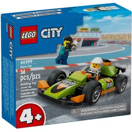Конструктор LEGO City Зеленый автомобиль для гонок 56 деталей (60399)