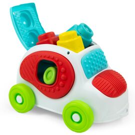 Развивающая игрушка Clementoni Машинка с конструктором Sensory Car, 8 деталей (17315)