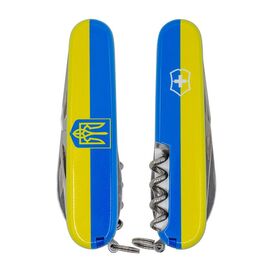 Ніж Victorinox Climber Ukraine Герб на прапорі (1.3703.3_T3040p)