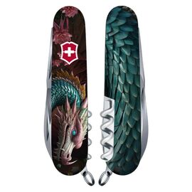 Ніж Victorinox Climber Zodiac Лазурний дракон (1.3703.3_Z3290p)