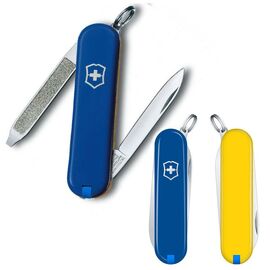 Нож Victorinox Escort Ukraine 58 мм Синьо-жовтий (0.6123.2.8)