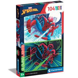 Пазл Clementoni що світиться в темряві Clementoni Spider-Man, серія Glowing, 104 елементи (27555)