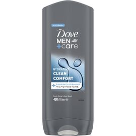 Гель для душу Dove Men+Care Чистота та комфорт 400 мл (8717644683149)