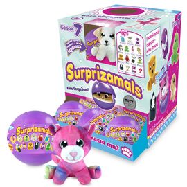 Мягкая игрушка Surprizamals сюрприз в шаре S7 (SUR20276)