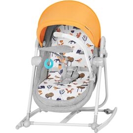 Кресло-качалка Kinderkraft 5 в 1 Nola Forest Yellow (5902533917716)