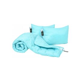 Одеяло MirSon Набор Eco-Soft Всесезонный №1697 Eco Light Blue Одеяло + под (2200002655484)