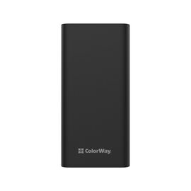 Батарея универсальная ColorWay 30 000 mAh Lamp, Black (CW-PB300LPB3BK-F)