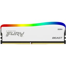 Модуль памяти для компьютера DDR4 8GB 3200 MHz Beast White RGB SE Kingston Fury (ex.HyperX) (KF432C16BWA/8)