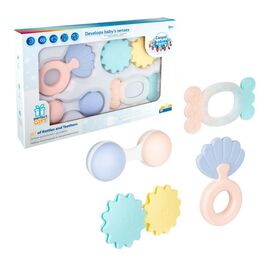 Погремушка Canpol набор Pastel (79/401)