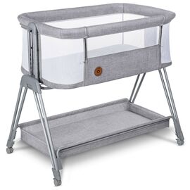 Ліжечко Lionelo приставне Luna Grey Concrete (LO-LUNA GREY CONCRETE)