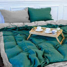 Постельное белье MirSon Лен Green meadow 160х220 (2200005370896)