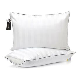 Подушка MirSon антиаллергенная Royal Eco-Soft Hand Made 498 низкая 40х60 см (2200000624796)