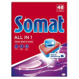 Таблетки для посудомоечных машин Somat All in 1 48 шт (9000101347975)