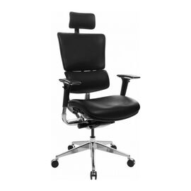 Офисное кресло GT Racer X-807 Black (X-807 Leather Black (P-02))
