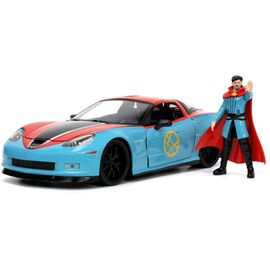 Машина Jada металева Марвел Шевроле Корвет із фігуркою Доктора Стренджа 1:24 (253225024)