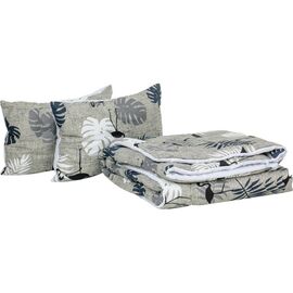 Одеяло MirSon Набор Tencel Зима №3697 Print Line Montane (одеяло + 2 подушки средние) 200х220+2х50х70 (2200004848280)