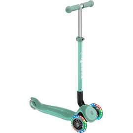 Самокат Globber Primo Foldable Plus Lights мятный (439-206)