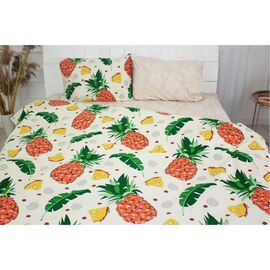 Постельное белье MirSon Бязь Ranforce Elite 17-0263 Ananas 160x220 (2200004699493)