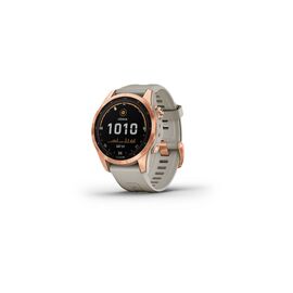 Смарт-часы Garmin fenix 7S Sol,Rose Gold w/Light Sand Band, GPS (010-02539-11)