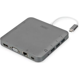 Порт-репликатор Digitus USB-C, 11 Port (DA-70876)