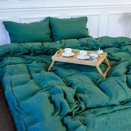 Постільна білизна MirSon Льон Green Apple 160х220 (2200005370797)