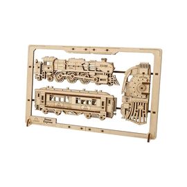 Конструктор Ugears Паротяг 2.5D (6337513)