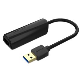 Переходник USB 3.0 to Ethernet RJ45 1000Mb black Vention (CEHBB)