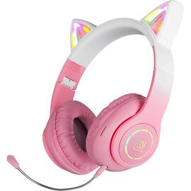 Наушники Defender FreeMotion B505 LED Bluetooth Pink (63505)