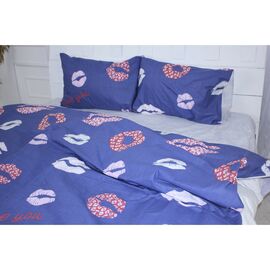 Постільна білизна MirSon Бязь Ranforce Elite 17-0402 Kiss 110х140 (2200004660295)