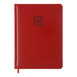 Еженедельник Buromax датированный 2024 BRAVO, А5 красный (BM.2112-05)