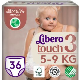 Подгузник Libero Touch Pants Размер 3 (5-9 кг) 36 шт (7322541739472)