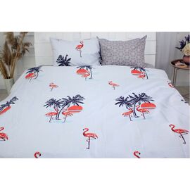 Постільна білизна MirSon Бязь Ranforce Elite 17-0268 Garland King Size (2200004707105)