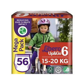 Підгузок Libero UpGo 6 13-20 кг 56 шт (7322541090580)