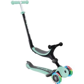 Самокат Globber Go Up Foldable Plus Lights мятный (743-206)