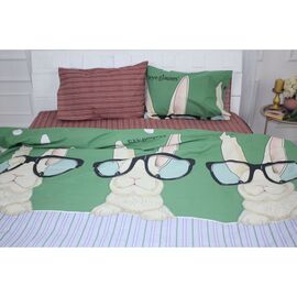 Постельное белье MirSon Бязь Ranforce Elite 17-0570 Cool rabbit 160x220 (2200004665559)