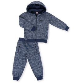 Спортивный костюм Breeze на молнии меланжевый (9486-86B-indigo)