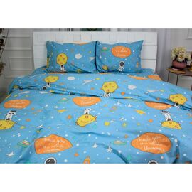 Постельное белье MirSon Бязь Ranforce Elite 17-0426 Little astronaut 110х140 (2200004664521)