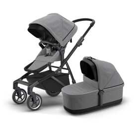 Коляска Thule Sleek 2 в 1 Black/Grey Melange (TH 11000023)