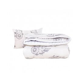 Одеяло MirSon Набор антиаллергенный BamBoo Зима №3030 Color Fun Line Cat + подушка средняя) 140х205+50х70 (2200004814384)