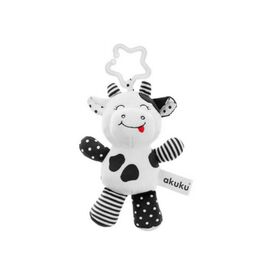 Игрушка на коляску Akuku Корова Черно-белая (A0471)