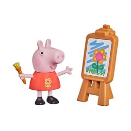 Фигурка Peppa Пеппа с мольбертом (F2204)