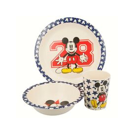 Набор детской посуды Stor Disney - Mickey Mouse all star, Bamboo (Stor-01325)
